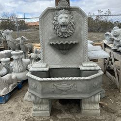 New Water Fountain Made Out Of Cement Perfect Gift 