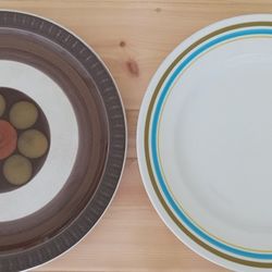 Vintage 70's Serving Platters.