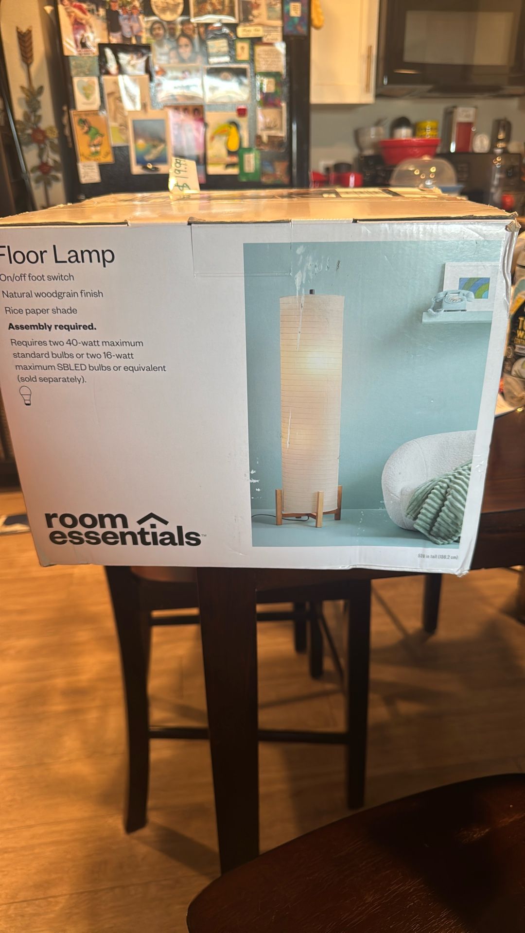 New-cool Floor Lamp Still In Box