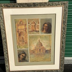 Reminiscence By Armand Framed Serigraph