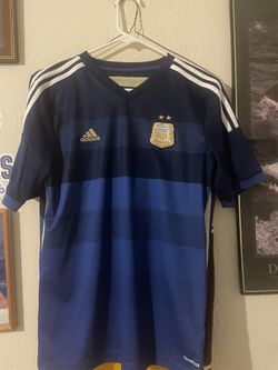 Argentina National Team  Adidas 2014 World Cup Jersey Youth XL