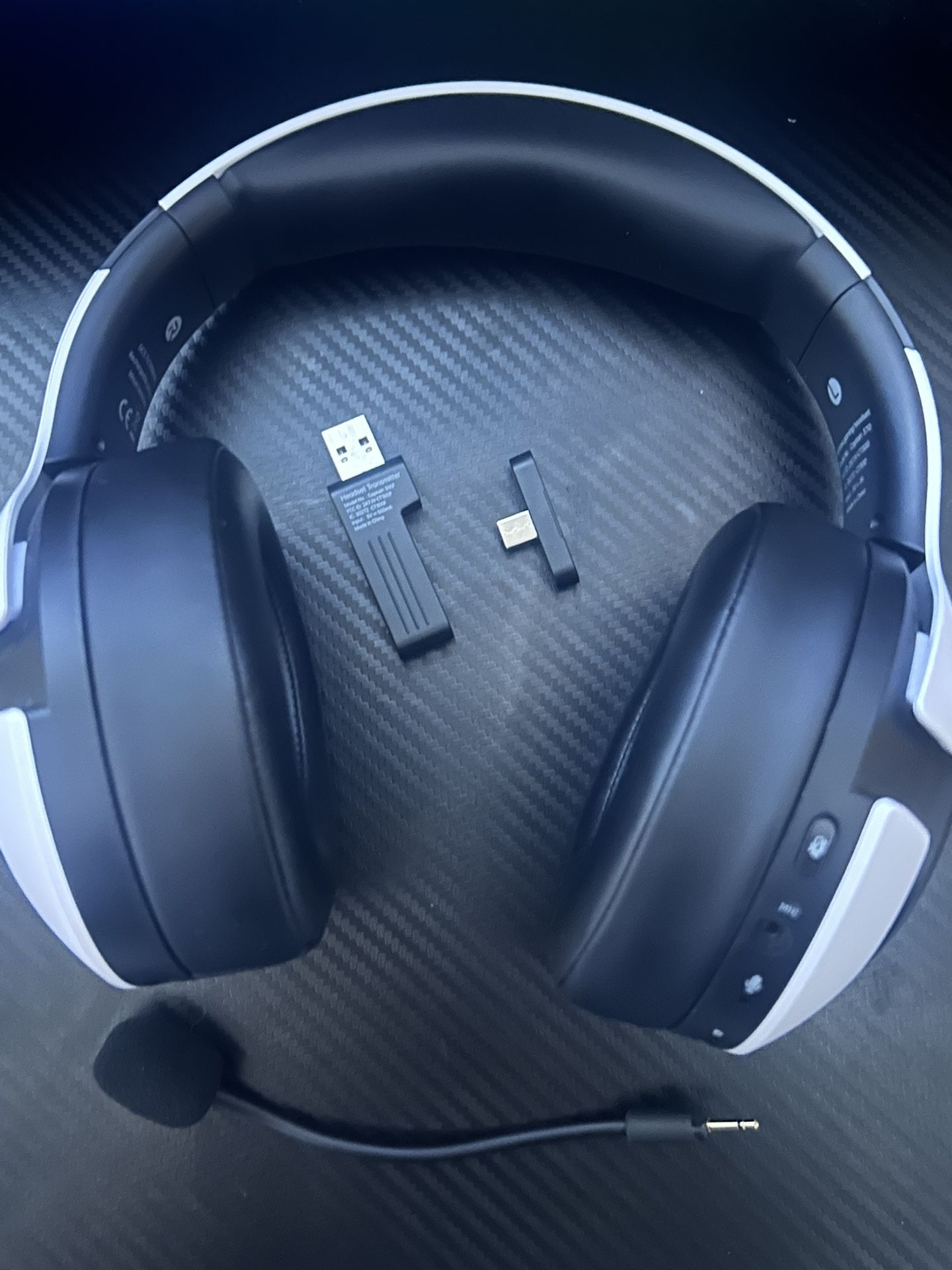 Wireless Gaming Headset Bluetooth White