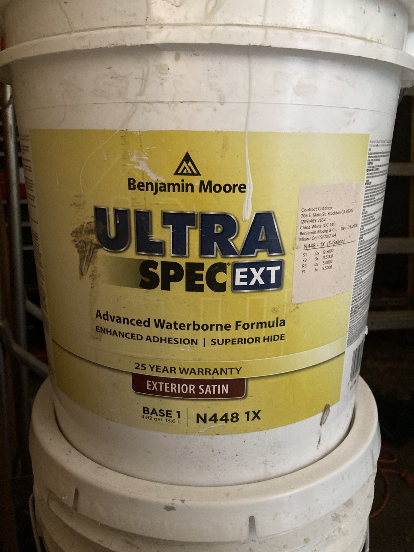 Benjamin Moore Paint, 5 Gallons