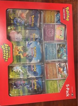 Pokémon TCG Ascended Heroes 5-Pack Box