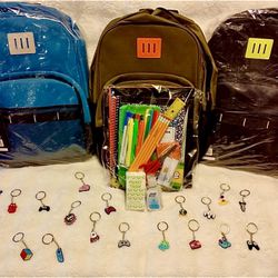Pre Filled Backpacks $65