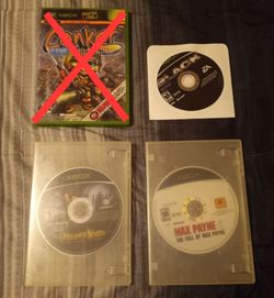 3 original xbox games