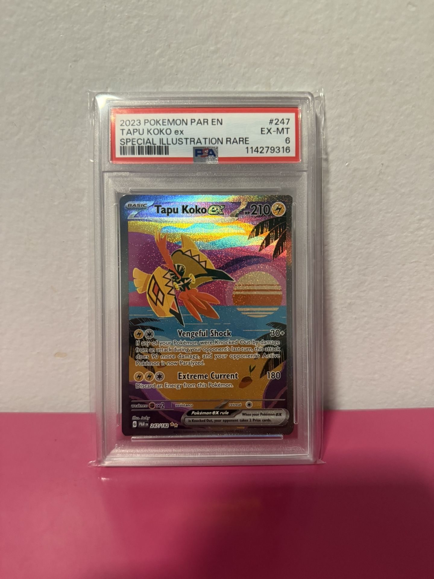 PSA 6 Tapu Koko Special Illustration Rare #247