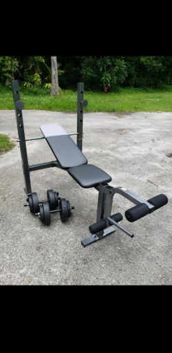 Bench Press Dumbbells Lifting Weights