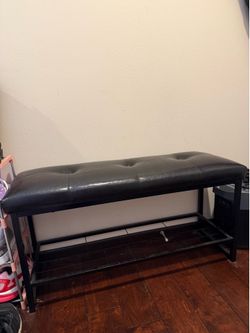 Entry way bench