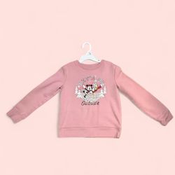 Disney Minnie Mouse Kids Crewneck Sweater