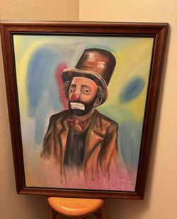 Vintage Clown Portrait