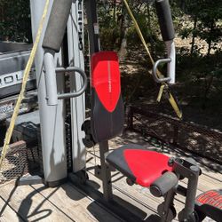 Weider Pro Workout Machine Flies  Shoulders Legs Etc.