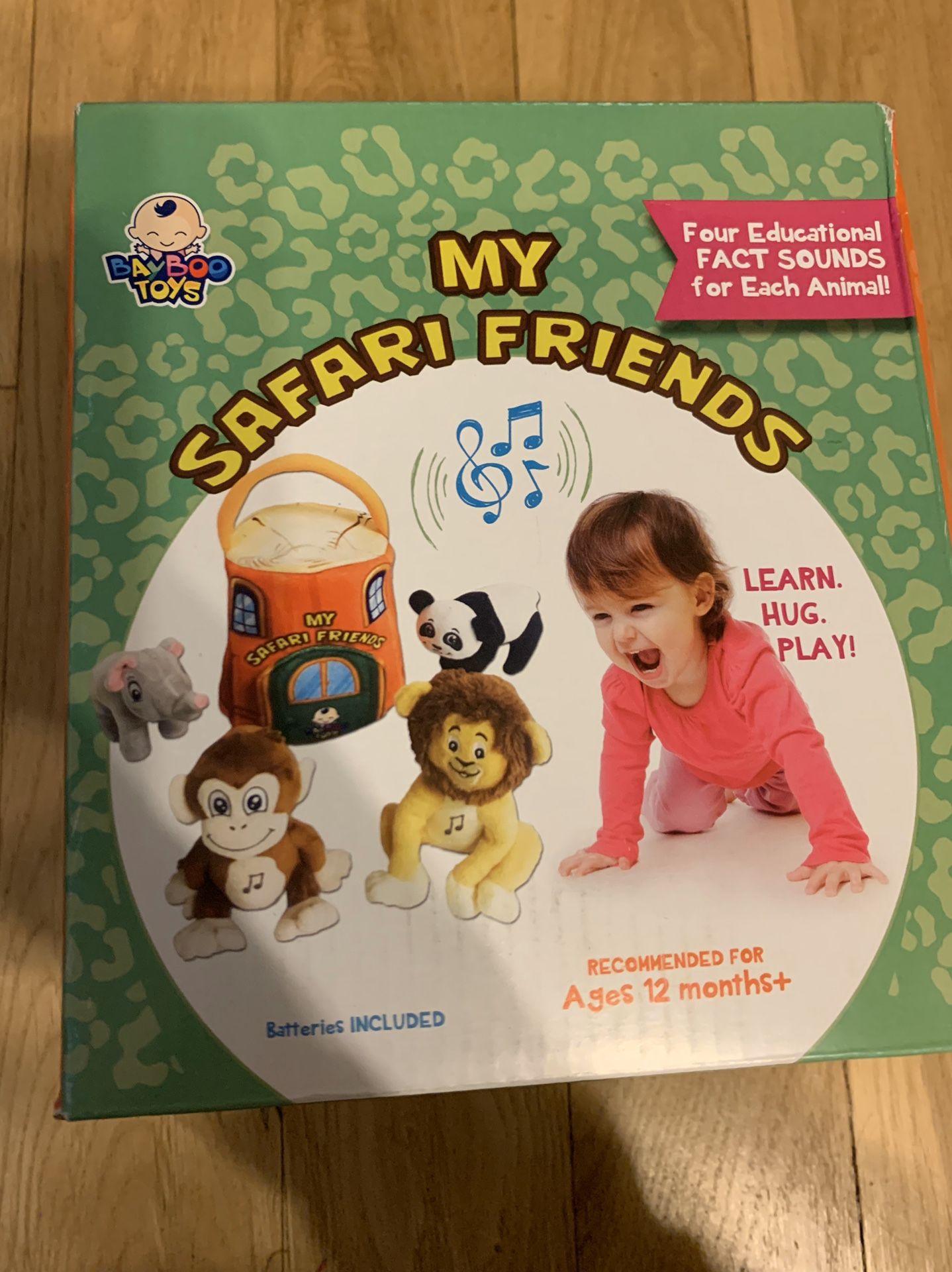 Educational Baby Kid Toy Safari Sounds