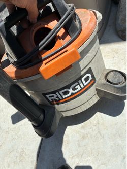 Ridgid wet and dry vac