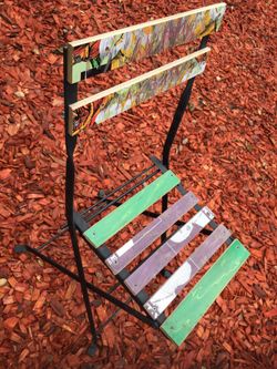 Custom Outdoor Skateboard Folding Chair