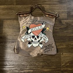 Ed Hardy Tote Bag Size Medium 