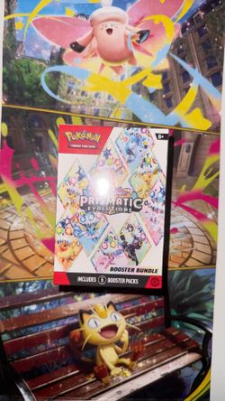 prismatic evolutions booster bundle pokemon