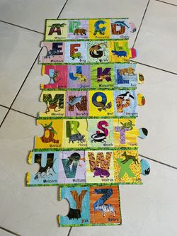 Alphabet Floor puzzle