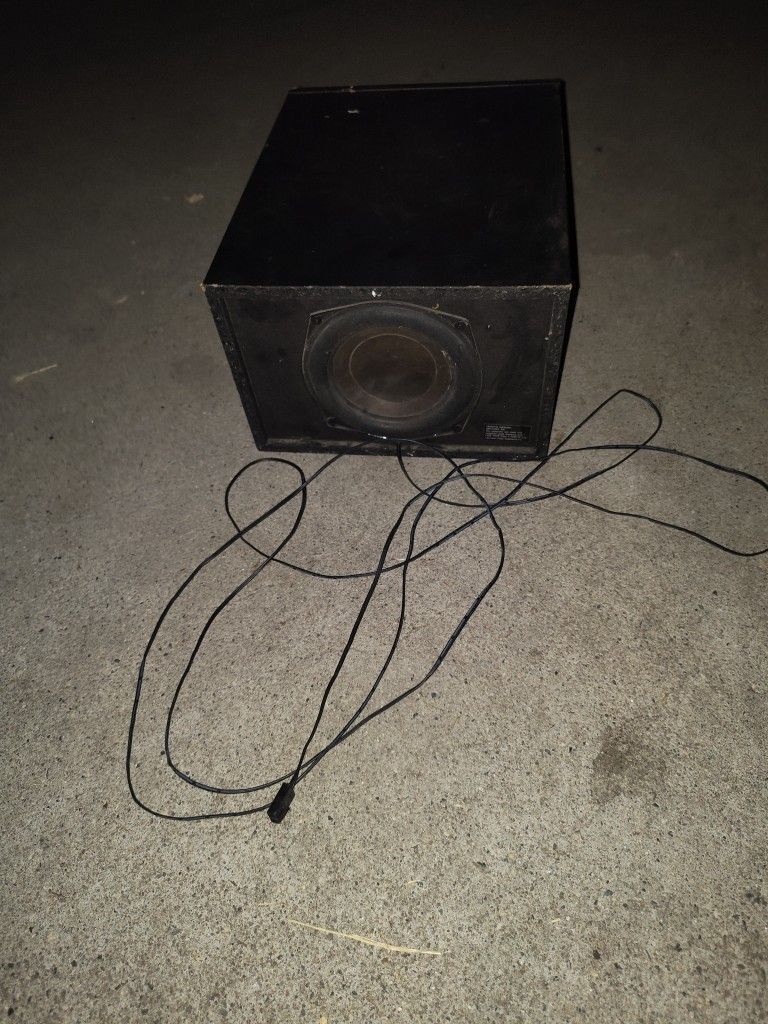 Car subwoofer