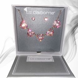 Liz Claiborne Necklace Set