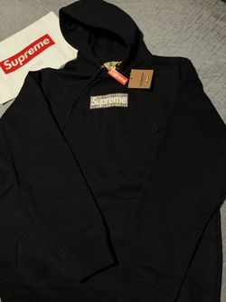 Supreme x Burberryy Black Hoodie XL