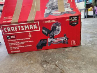 Craftsman 15 Amp 10-Inch Folding Compound Miter Saw