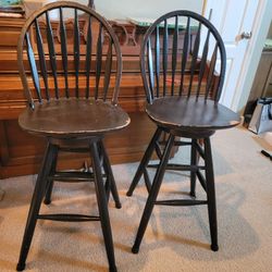 Wood Barstools