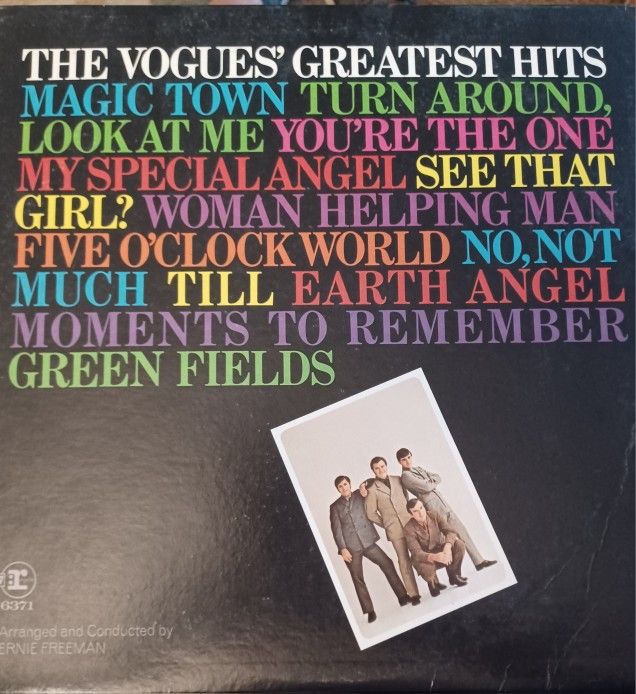 1972 -VOGUES VINYL ALBUM-Greatest Hits