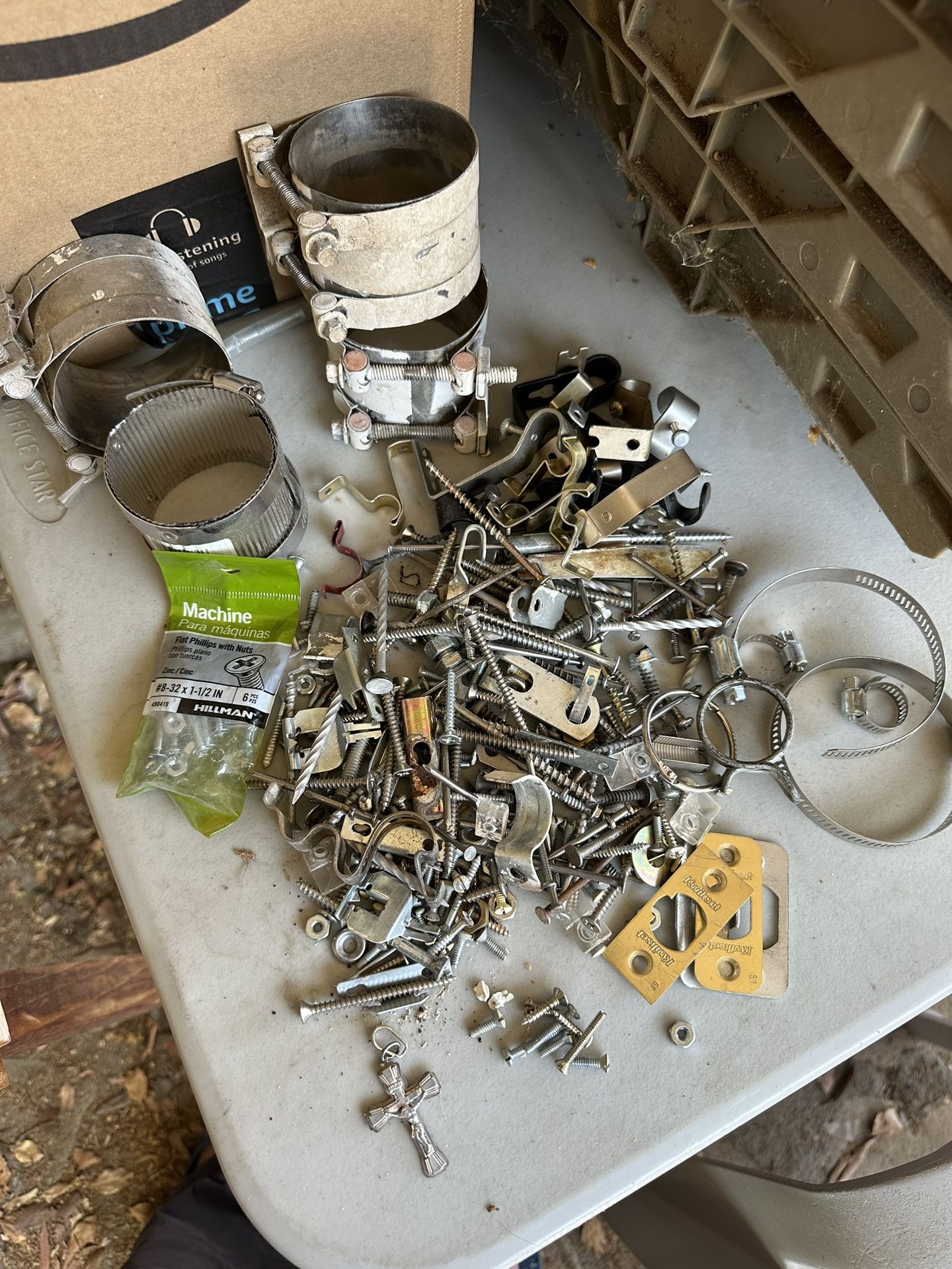 Construction Hardware - $10, US Cash Only. Pick up in Clovis, 93612. No Delivery.