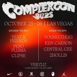 4 GA 2-Day Tickets To Complexcon