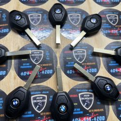 BMW Turn Key Fobs - New/uncut