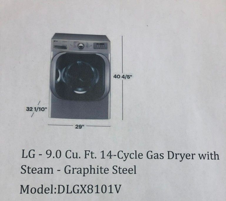 LG Washer And Dryer