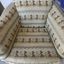 Hula Girl Comfy Chair Rocker