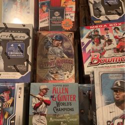 Baseball Basketball And Football Cards