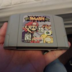 Super Smash Bros GAME FOR Nintendo 64
$60 CASH OR ZELLE 💸 Working Well Delivery IS AVAILABLE