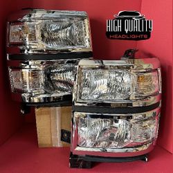 Chevy Silverado 2014. 2015 Headlight.