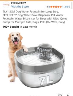 FEELNEEDY 7 L pet water fountain