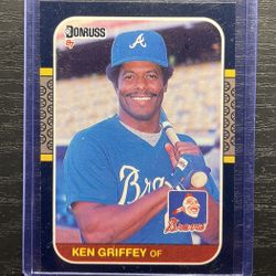 1987 Donruss Ken Griffey Sr. Baseball Card #513
