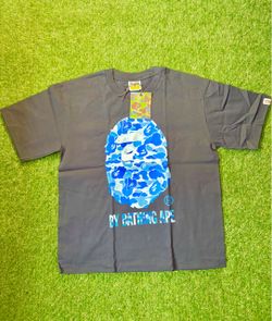 Blue camo 💙BAPE By Bathing Ape Graphic T-Shirt  S✅M✅L✅