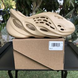 adidas gazelle silver green womens Yeezy Slide “Ochre” main image 1