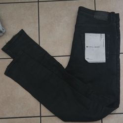 Real Purple Jean All Black