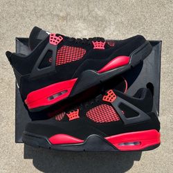 Jordan 4 Retro Red Thunder 