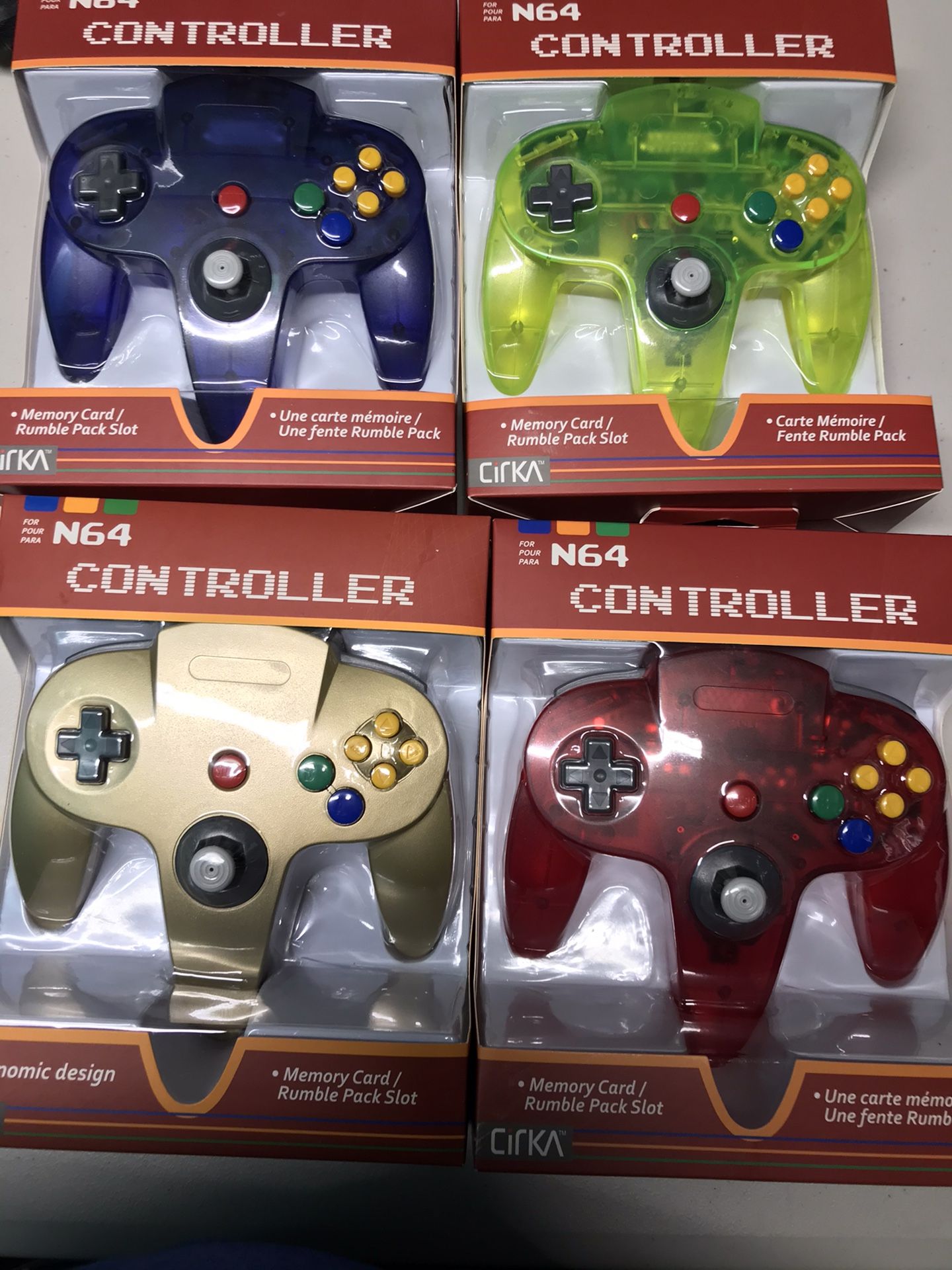 Nintendo 64 controller