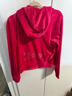 Juicy Couture Pink Hoodie size Lg