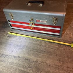 vintage Craftsman Toolbox 1980 