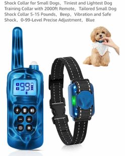 Brand new : Shock Collar for Small Dogs