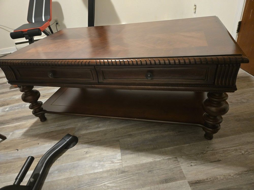 Solid Wood End Table