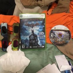 Xbox 360 Batman Arkham asylum 3-D