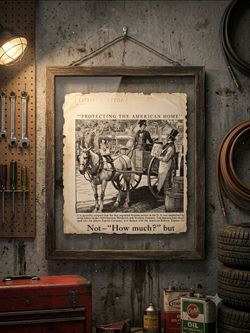 Vintage 20th-century print ad National Life Insurance Company of Montpelier, VT