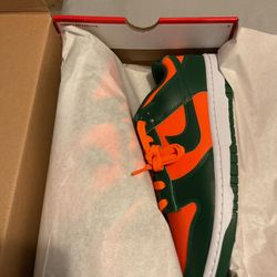 Dunk Low Miami Hurricane 10.5M